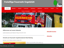 Tablet Screenshot of feuerwehr-engelshuett.de